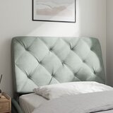  Jastuk za uzglavlje svjetlosivi 80 cm baršunasti | shoptok.hr
