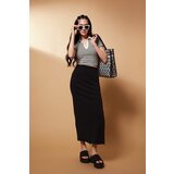 Defacto Fitted Ribbed Camisole Maxi Skirt | Shoptok.si