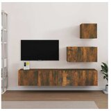  4-dijelni set TV ormarića boja dimljenog hrasta drveni | shoptok.hr