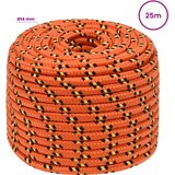  Višenamjensko pomoćno uže 14 mm 25 m Narančasta PP | shoptok.hr