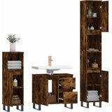  3-dijelni set kupaonskog namještaja boja hrasta drveni | shoptok.hr