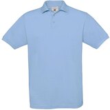  MAJICA KRATKI RUKAVI B&C SAFRAN POLO 180G NEBO PLAVA S-EOL!! | shoptok.hr