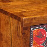 vidaXL Nočna omarica 35x35x45 cm Masivni les Akacija | Shoptok.si