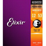 Elixir žice za akustičnu gitaru 16052 012/053 LT Acoustic | ePonuda.com