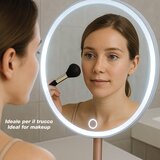 Beper P302VIS051 kozmetično ogledalce z LED-osvetlitvijo 1 kos | Shoptok.si
