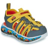 Skechers Sandale za dečake Play Scene Splash, Žuto-sive Cene