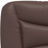 vidaXL Jastuk za uzglavlje smeđi 90 cm od umjetne kože | shoptok.hr