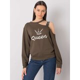 FANCY Blouse-FA-BZ-6425.43P-khaki | Shoptok.si