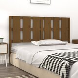  Uzglavlje za krevet boja meda 155,5x4x100 cm masivna borovina | shoptok.hr