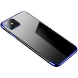 IZMAEL.eu Ohišje Clear Color s barvnim robom za Samsung Galaxy A52 5G/Galaxy A52 4G/Galaxy A52s 5G - Modra | Shoptok.si