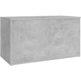 vidaXL Škrinja za pohranu boja betona 84x42x46 cm konstruirano drvo | shoptok.hr