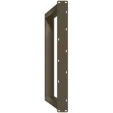 vidaXL Noge za jedilno mizo U-oblika 2 kosa 90x(72-73) cm jeklo, (21828694) | Shoptok.si