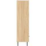 Visoka komoda boja hrasta 69,5 x 31 x 115 cm konstruirano drvo | shoptok.hr