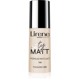 Lirene City Matt matirajoča podlaga za pod tekoči puder odtenek 205 Sand 30 ml Cene