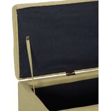 Klupa s pretincem za pohranu 116 cm zelena poliesterska | Eponuda.com