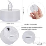 TAPPOVALY LED Čajne Svečke – Set 150 kosov | Shoptok.si