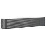  Povišena vrtna gredica od pocinčanog čelika 368x80x68 cm antracit | shoptok.hr