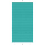  Plisirana zavjesa petrolej zelena 110x200 cm Širina tkanine 109,4 cm Poliester | shoptok.hr
