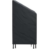 vidaXL Pokrov za vrtn stol Črna 70 x 70 x 85 / 125 cm 420D tkanina | Shoptok.si