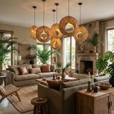 Toolight Viseća lampa od prirodnog papirnatog užeta | shoptok.hr