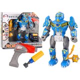  Robotsko uvrtanje oružja Bušilica Odvijač Svjetlo Zvuk Plavo | shoptok.hr