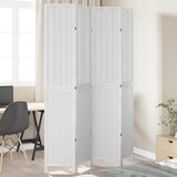  The Living Store Paravan 4-delni bel trden les pavlovnije - Pregrada Za Prostor, (21494146) | Shoptok.si
