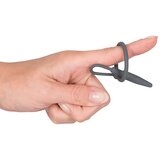 You2Toys silikonski prsten za glavić s uretralnim konusom (sivo) | shoptok.hr