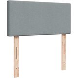  Okvir kreveta s oprugama i madrac svjetlosivi 80x200cm tkanina | shoptok.hr