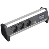 Boschmann Desk 1 power extension 3 AC outlet(s) Black | shoptok.hr