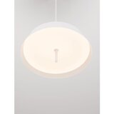 Nova Luce Bijela LED viseća svjetiljka aluminijska s mogućnosti zatamnjivanja ø 45 cm Velio – | shoptok.hr