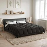  Zimska pokrivača Šonerisan Antracit 240 x 260 cm Mikrovlakna | shoptok.hr