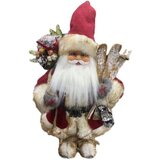 Novogodisnji ukras Deda mraz 40cm crveni