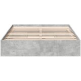  Okvir kreveta s ladicama siva boja betona 120x200 cm drveni | shoptok.hr