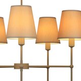  Luster na šipci MADELA 5xE14/40W/230V bela/bež | Eponuda.com
