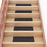 vidaXL samoljepljivi otirači za stepenice 15 kom 60 x 25 cm crni Cijene