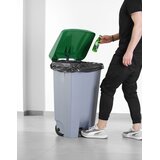Hendi kanta za smeće, 120L, svetlosiva, 510x425x(H)875mm | Eponuda.com