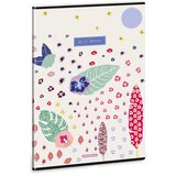 Ars Una cream hibiscus dodatna spajalica glatka bilježnica A/4 | shoptok.hr