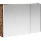  Kopalniška ogledalna omara Dimljeni oreh 103,5 x 15,5 x 70 cm, (5000233165) | Shoptok.si