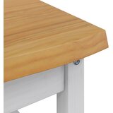  Kava Stol EKAI Bijela 100 x 60 x 45,5 cm Masivna borovina | shoptok.hr
