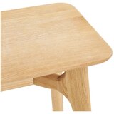 House Nordic Stranska mizica v hrastovem dekorju v svetli naravni barvi 35x100 cm Rennes – | Shoptok.si
