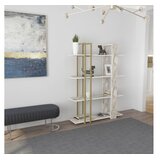 Hanah home Polica za knjige Onno, 120x160x31 cm, Bež | Eponuda.ba