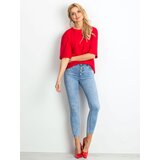 BASIC Feel Good Blouse-RV-BZ-4840.38P-red | Shoptok.si