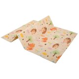 Dvostrana pjenasta podloga jež/medo 195x150cm | shoptok.hr