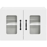 vidaXL Stenska kuhinjska omarica Visok sijaj bela 60 x 31 x 40 cm | Shoptok.si