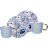 Bialetti Bridgerton set dveh skodelic in krožnikov - 1 komplet | Shoptok.si
