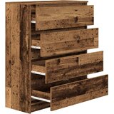  Komoda boja starog drva 80x35x99 cm od konstruiranog drva | shoptok.hr