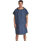 INF Hitro sušeča plažna halja s kontrastno obrobo NavyBlue, (21534407) | Shoptok.si
