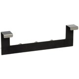 Casa Selección Kovinski obešalnik za vrata v mat srebrni barvi 35 cm – | Shoptok.si