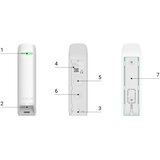 Ajax alarm 13268.36.WH1 motionprotect curtain beli | ePonuda.com