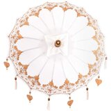  Balineški Parasol Krema 125 x 125 x 260 cm | shoptok.hr